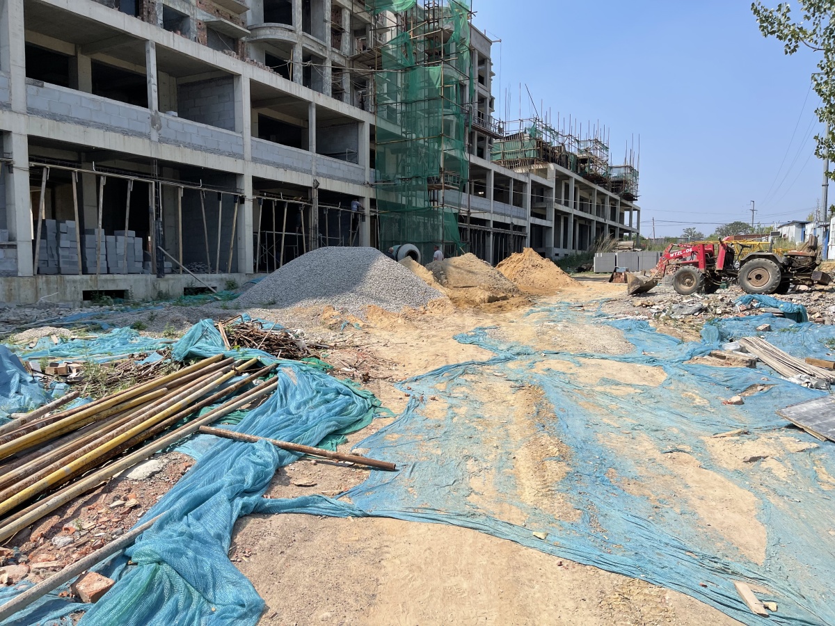 开发商无证建房?新密市白寨镇:已派人去查处