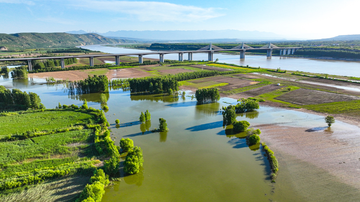 入河口④丨灵宝弘农涧河一泓清水入黄河,重新演绎"弘农晚钓"-大河新闻