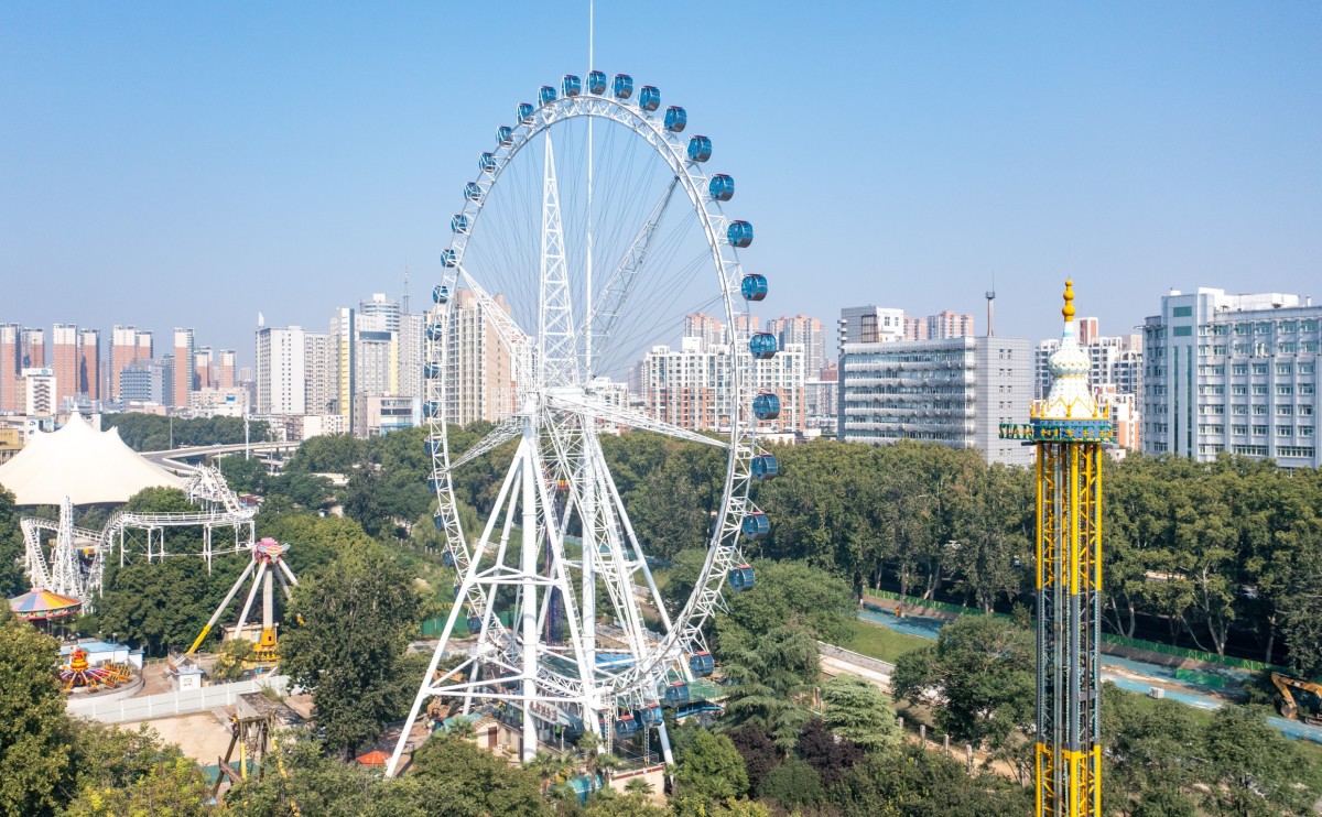 郑州人民公园拆迁图片