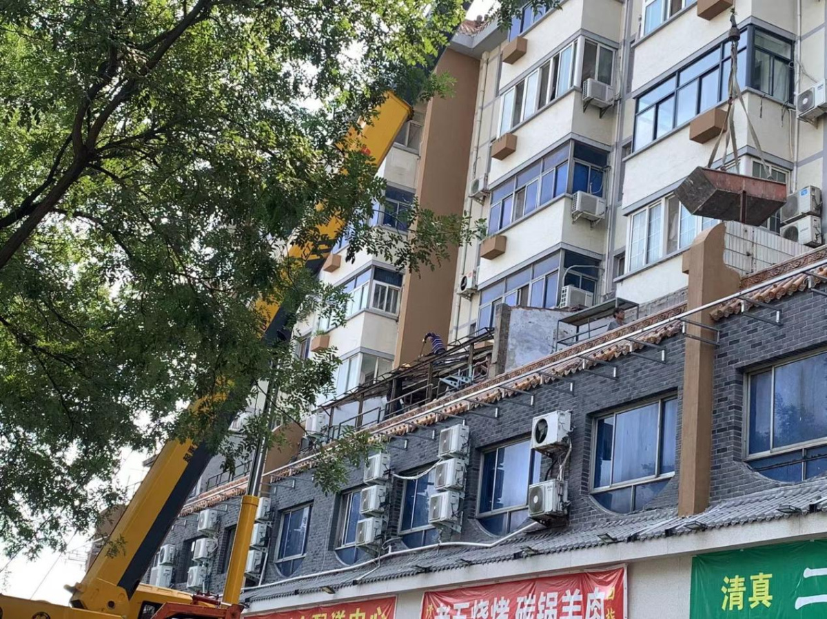拆违建、除隐患,平等街社区持续跟进南大街违建拆除进度-大河新闻