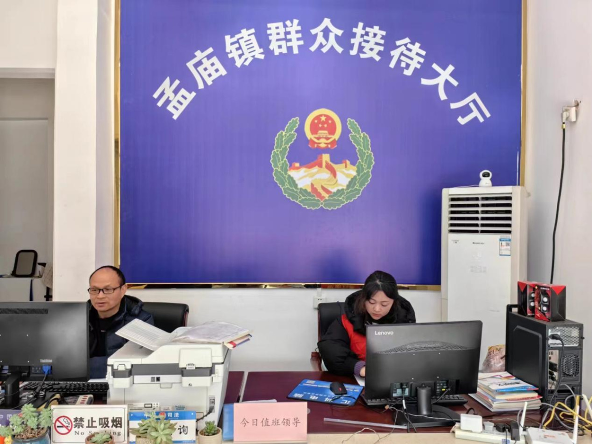 漯河郾城区孟庙镇组织14名大学生, 开展"返家乡"寒假政务实践活动